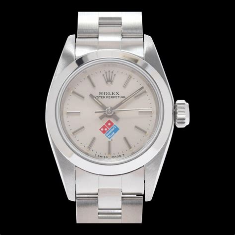 vintage rolex domino's pizza ladies perpetual|Domino's Rolex watches.